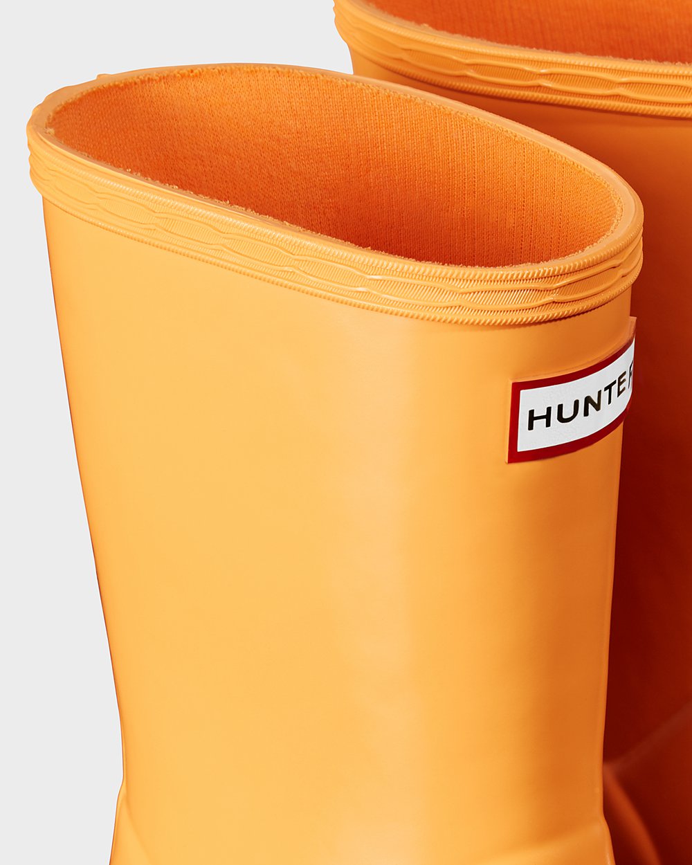 Regenlaarzen Kinderen - Hunter Original First Classic Gloss - Oranje - 96ILJACOB